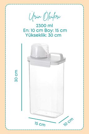 جعبه نگداری سفید پلاستیک GRİMOR Life - کد 831614990