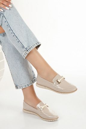 کفش کژوال رنگی زنانه چرم لاکی angel shoes - کد 949627276