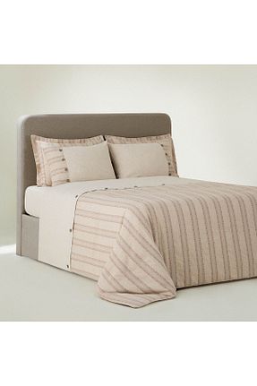 روتختی دونفره قهوه ای Pamuk Keten Ecocotton - کد 315925568