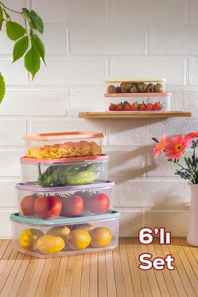ظرف نگهداری رنگی پلاستیک Porsima - کد 945938820