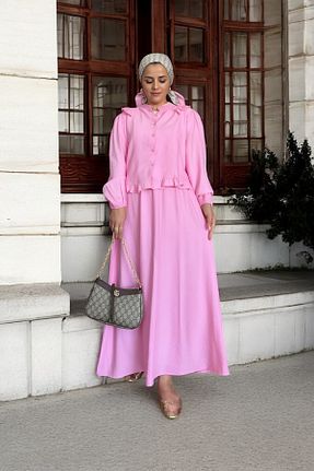 ست بالاتنه و پائین تنه حجاب رنگی زنانه بافتنی Aselim Hijap Moda - کد 949192966