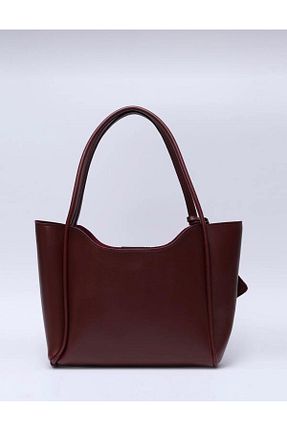 کیف دوشی زرشکی زنانه چرم مصنوعی Swaggo collections - کد 928067594
