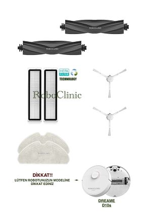 اکسسوری جاروبرقی سفید Roboclinic - کد 948099991
