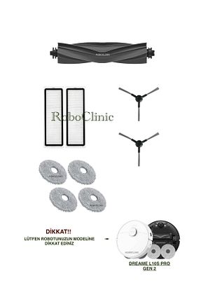 اکسسوری جاروبرقی سفید Roboclinic - کد 948576649