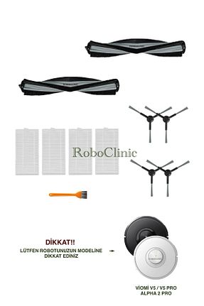 اکسسوری جاروبرقی مشکی Roboclinic - کد 901912326