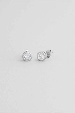گوشواره نقره سفید مردانه 925 عیار So Chic - کد 770027254
