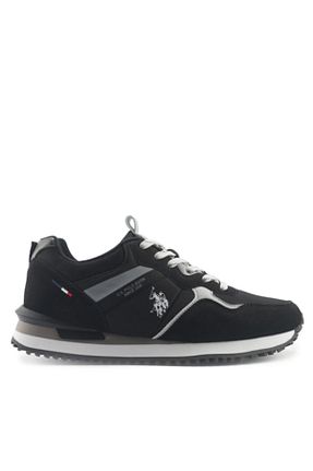 کفش اسنیکر مشکی مردانه بند دار U.S. Polo Assn. - کد 922115663