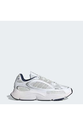 کفش اسنیکر سفید زنانه بند دار adidas - کد 797677674