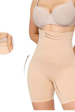 ساق شلواری اسپرت بژ زنانه بافت MİSTİRİK - کد 129105777