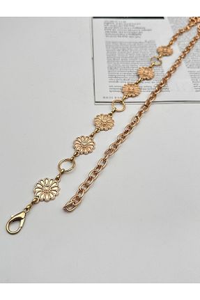 کمربند مشکی زنانه زنجیر MODAM HİFA - کد 949550425