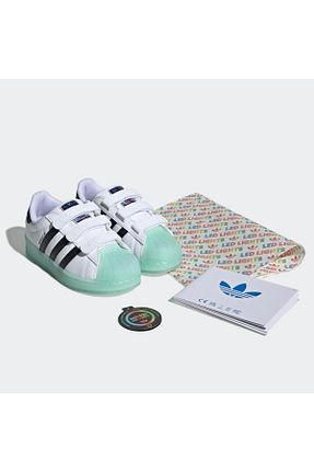 کفش دو و میدانی و تمرینی سفید بچه گانه adidas - کد 838683919