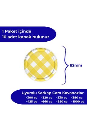 کوزه شیشه ای زرد 500-999 میلی لیتر Sarkap - کد 934261820