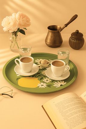 سینی نارنجی فلزی Sarkap - کد 903719553