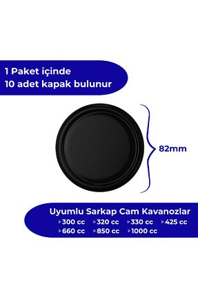 کوزه شیشه ای مشکی Sarkap - کد 898550743