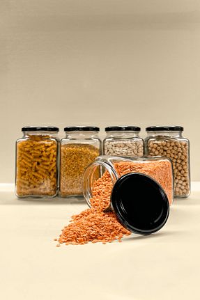 کوزه شیشه ای مشکی شیشه Sarkap - کد 920565056