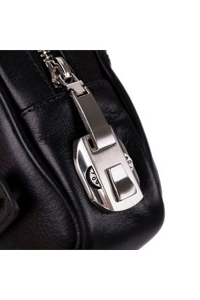 کیف پورتفوی و کلاچ مشکی زنانه Lev Leather - کد 951027561