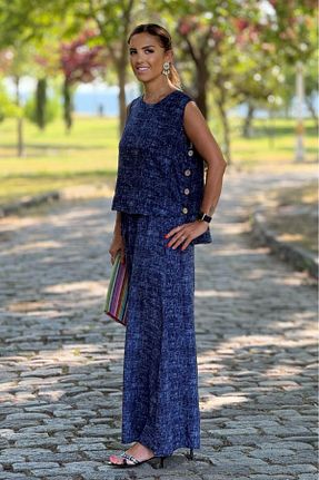 ست بالاتنه و پائین تنه رنگی زنانه بافتنی Nevin Kaya Moda - کد 949625184