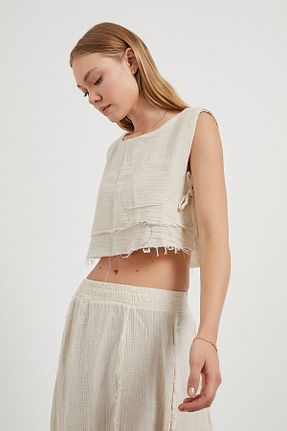 بلوز رنگی زنانه ساده Arma Life - کد 949722120