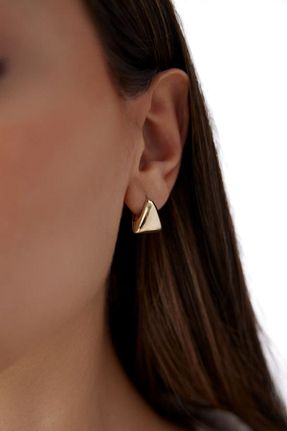 گوشواره طلا زرد زنانه 14 عیار ADOR - کد 949727100