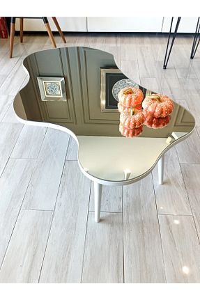 میز جلو مبلی سفید چوب Fawdecor - کد 949760420