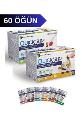 پروتئین WHEY Karışık NUTRIPHARMA QUICK SLIM - کد 949763727