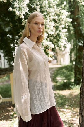 پیراهن رنگی زنانه اورسایز BOHEMAİ - کد 949771857
