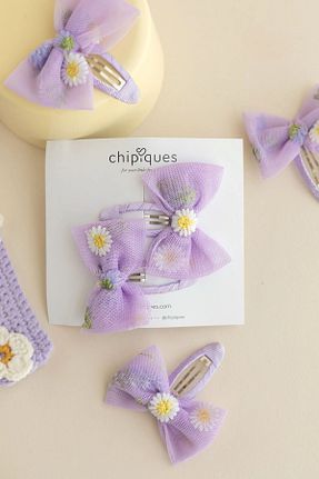 گیره سر بنفش بچه گانه chipiques - کد 949912085