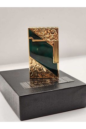 فندک کلاسیک سبز Atheris Gift - کد 950612014