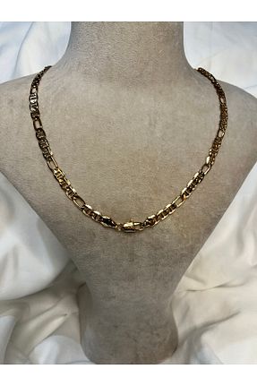 گردنبند استیل ( فولاد ) زرد زنانه Fam&Co Jewelry - کد 949928524