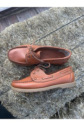 کفش لوفر رنگی زنانه چرم خالص VİVENS MODA - کد 951030772