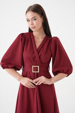 لباس زرشکی زنانه بافتنی WOMAN VISION - کد 950197336
