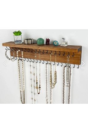 آویز قهوه ای چوب lordecollection - کد 950220072