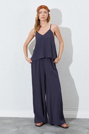 ست بالاتنه و پائین تنه سفید زنانه بافتنی Tena - کد 950459892