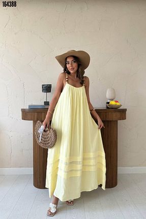 لباس زرد زنانه بافتنی Kokosh moda - کد 950550319