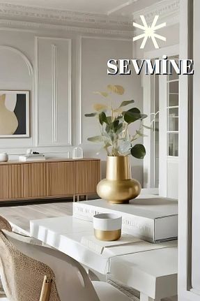 گلدان طلائی Beton SEVMİNE - کد 950579334