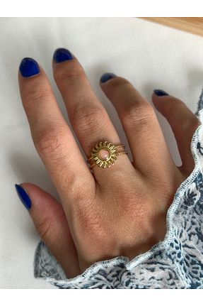 انگشتر استیل (فولاد) صورتی زنانه استیل (فولاد) ringbox - کد 950673313