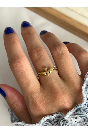 انگشتر استیل (فولاد) متالیک زنانه استیل (فولاد) ringbox - کد 950680422