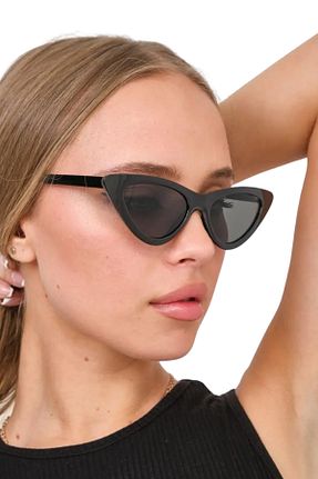 عینک آفتابی مشکی زنانه 40 STAOOM - کد 950675512