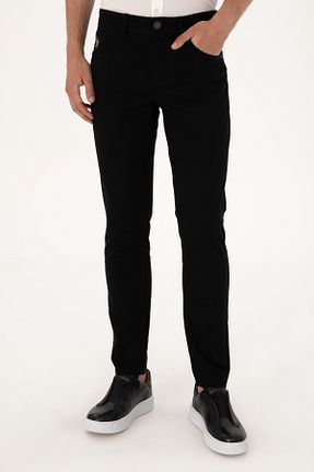 شلوار مشکی مردانه بافتنی U.S. Polo Assn. - کد 950824390