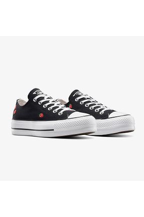 کفش اسنیکر مشکی زنانه بند دار Converse - کد 941242657