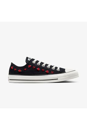 کفش اسنیکر مشکی زنانه بند دار Converse - کد 924761815