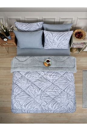 ست لحاف و روکش لحاف و روکش بالش دو نفره رنگی پنبه ای Sudemhome - کد 950914820