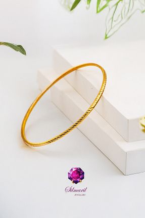 دستبند جواهر زرد زنانه استیل (فولاد) Silmaril Store - کد 950963113