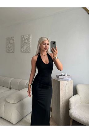 لباس مشکی زنانه بافتنی Zora Butik - کد 951028899