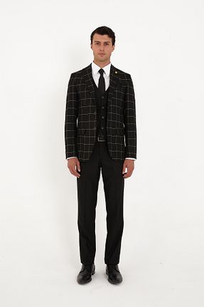 کت و شلوار مشکی مردانه یقه نوک تیز The Tailor Classics - کد 951942698