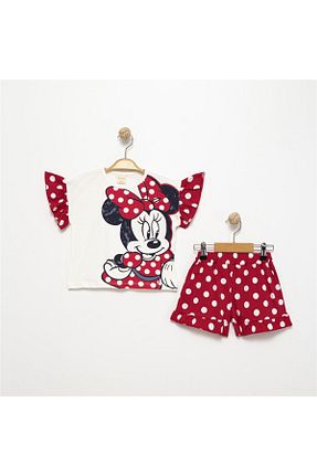 ست بالاتنه و پائین تنه قرمز بچه گانه بافتنی Store - کد 951115748