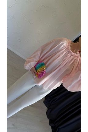 بلوز رنگی زنانه رگولار elif teke - کد 951138363