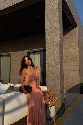 لباس زرد زنانه بافتنی Özge Özgenç - کد 951158079