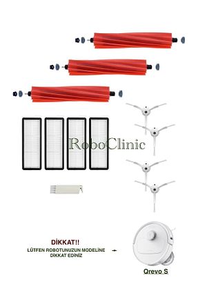 اکسسوری جاروبرقی سفید Roboclinic - کد 951181988
