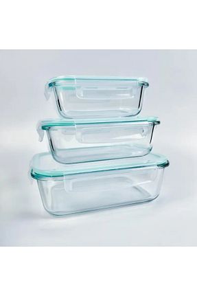 ظرف نگهداری فیروزه ای شیشه CİHO - کد 951237263